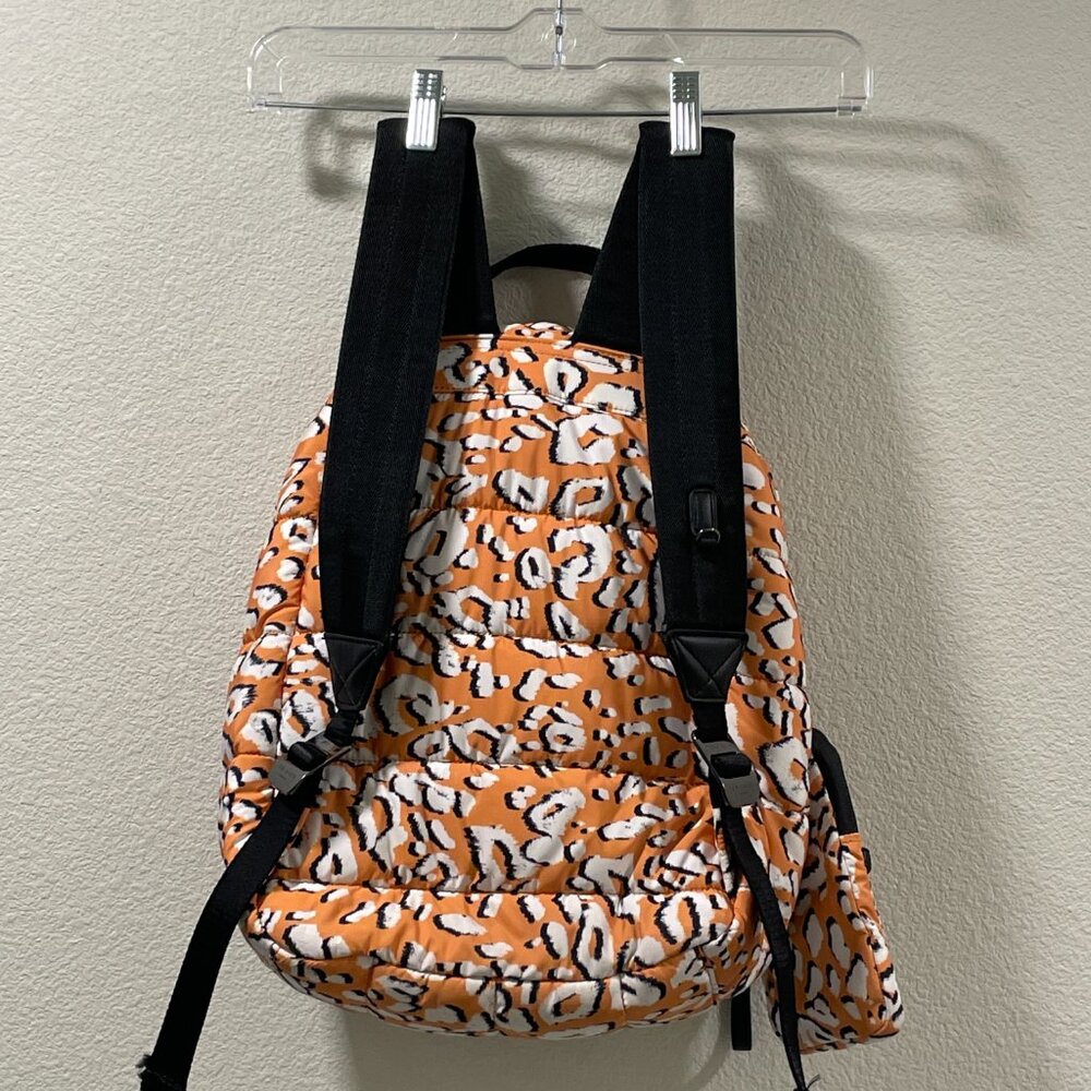 TED BAKER LONDON Laptop Backpack Leopard Orange Black White Size OS - Picture 6 of 15